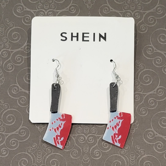 SHEIN Jewelry - Cleaver Earrings